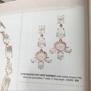 Chloe + Isabel Jewelry - 💌 La Vie En Rose Post Drop Earrings Chloe + Isabel Jewelry - 💌 La Vie En Rose Post Drop Earrings